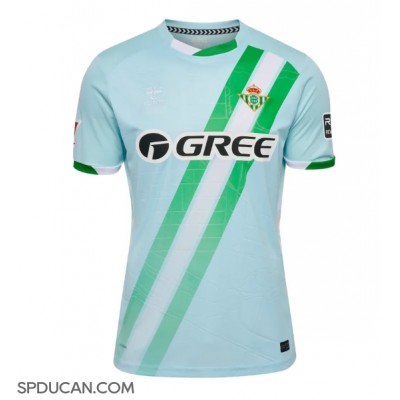 Muški Nogometni Dres Real Betis Rodrigo Riquelme #17 Gostujuci 2025-26 Kratak Rukav Muški Nogometni Dres Real Betis Rodrigo Riquelme #17 Gostujuci 2025-26 Kratak Rukav